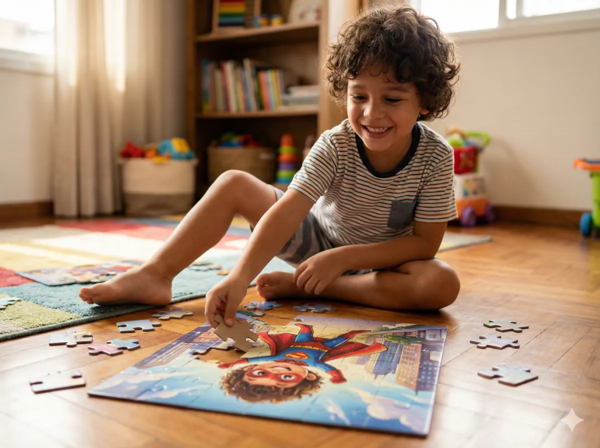 Quebra-cabeça personalizado